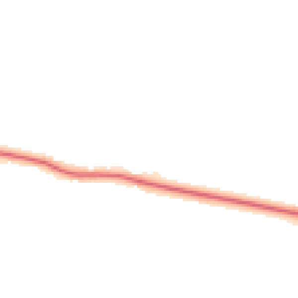 Night-time road noise heatmap for TN18 5PU