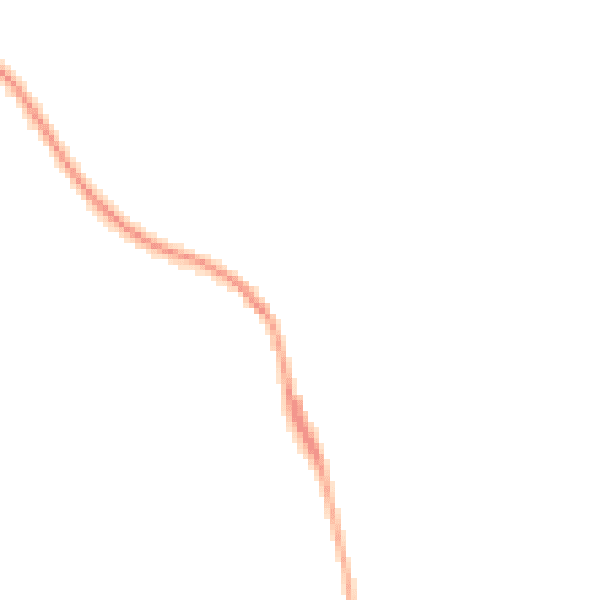 Night-time road noise heatmap for TN18 5PY