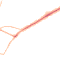 Night-time road noise heatmap for TN2 3DJ