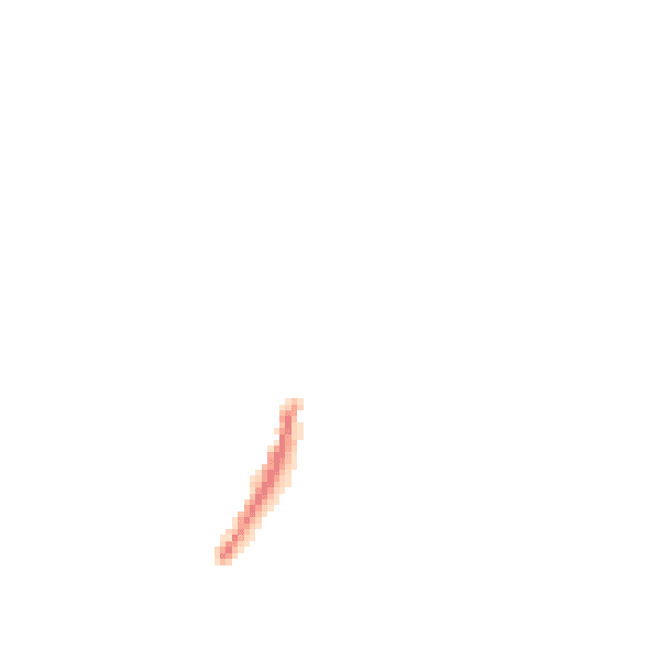Night-time road noise heatmap for TN2 3DP