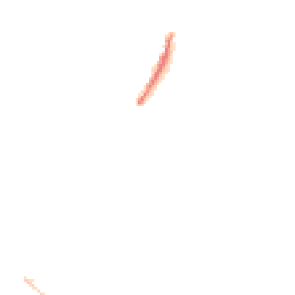 Night-time road noise heatmap for TN2 3GG