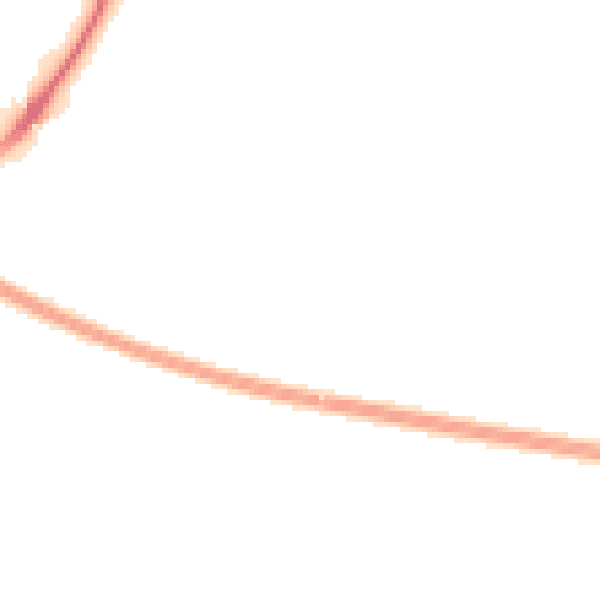 Night-time road noise heatmap for TN2 4BY