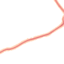 Night-time road noise heatmap for TN2 4ND