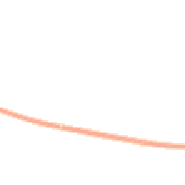 Night-time road noise heatmap for TN2 4PE