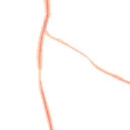 Night-time road noise heatmap for TN2 5HT