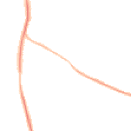 Night-time road noise heatmap for TN2 5HZ