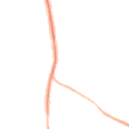 Night-time road noise heatmap for TN2 5LG