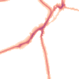 Night-time road noise heatmap for TN2 5QJ