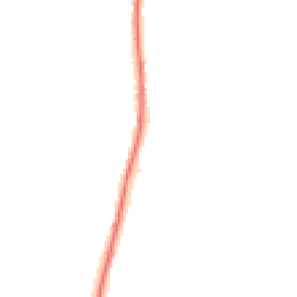 Night-time road noise heatmap for TN20 6LA