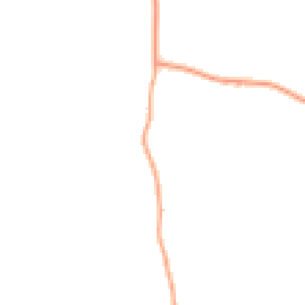 Daytime road noise heatmap for TN20 6RN