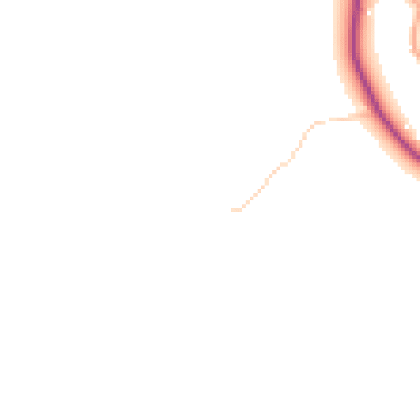 Daytime road noise heatmap for TN25 4BH
