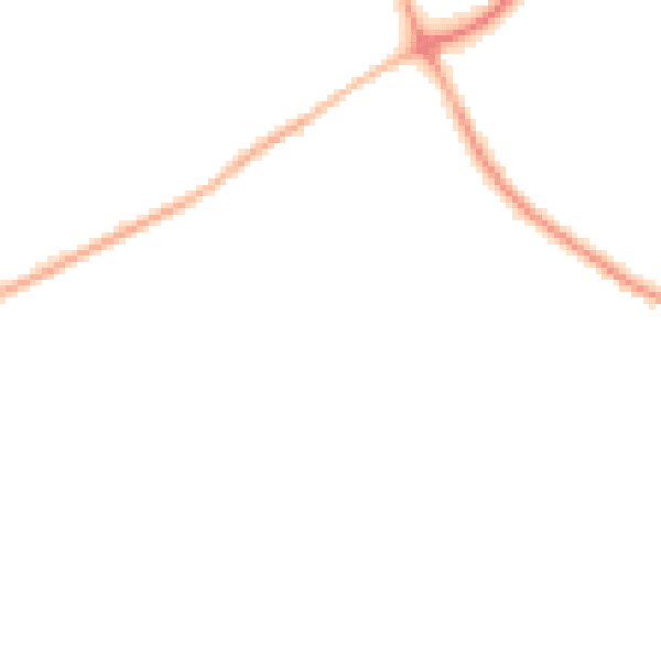 Night-time road noise heatmap for TN25 4BU