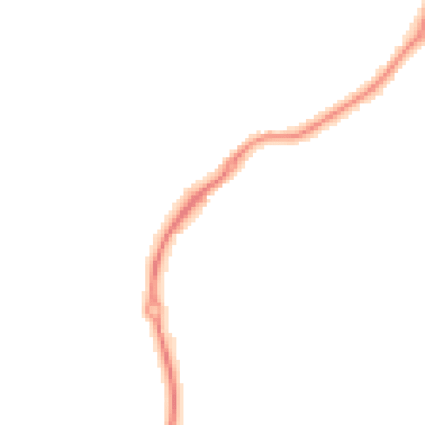 Night-time road noise heatmap for TN25 4BY