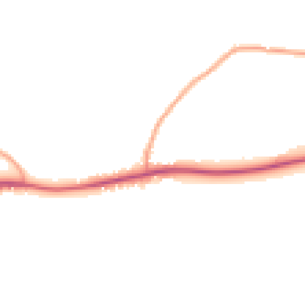 Daytime road noise heatmap for TN25 4DN
