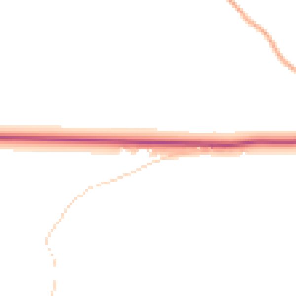 Daytime road noise heatmap for TN25 4DP