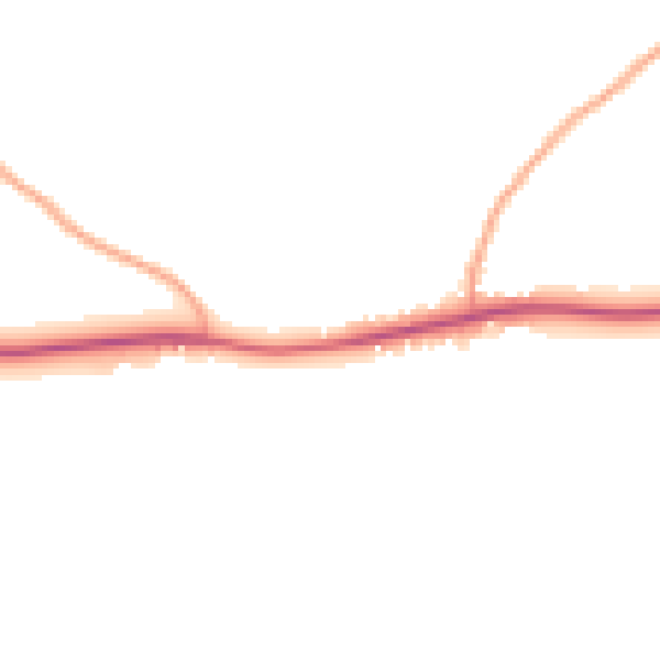 Daytime road noise heatmap for TN25 4DW