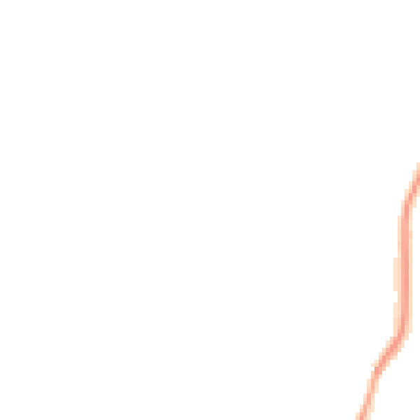 Night-time road noise heatmap for TN25 4HR