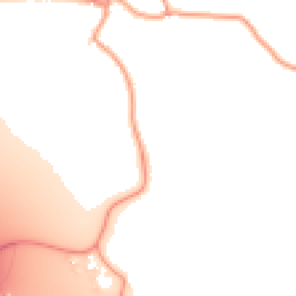 Daytime road noise heatmap for TN25 4LH