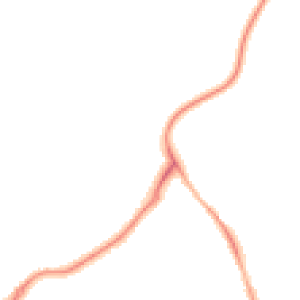 Night-time road noise heatmap for TN25 4QS