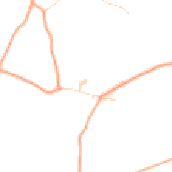 Daytime road noise heatmap for TN25 5HS