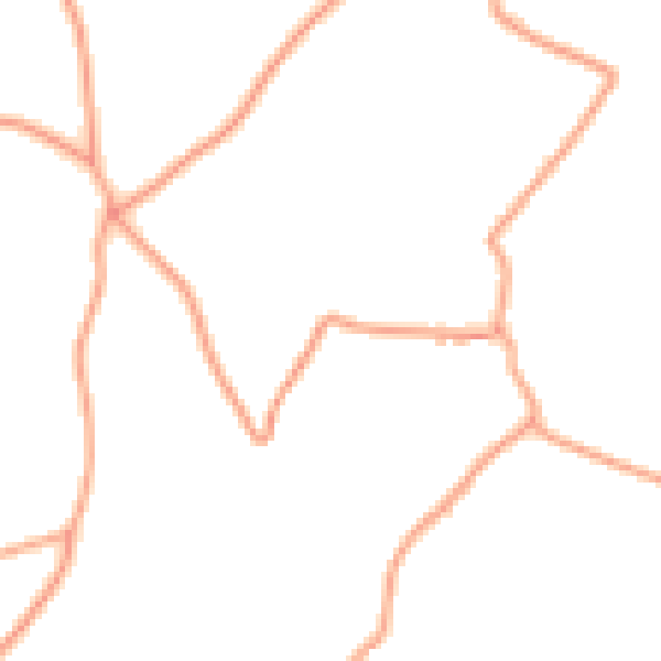 Daytime road noise heatmap for TN25 5JL
