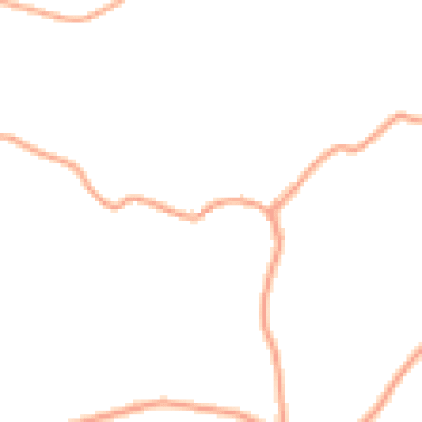 Daytime road noise heatmap for TN25 5JQ