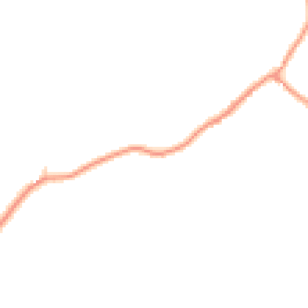 Daytime road noise heatmap for TN25 5LN