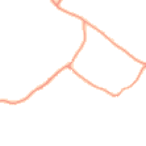 Daytime road noise heatmap for TN25 5LP