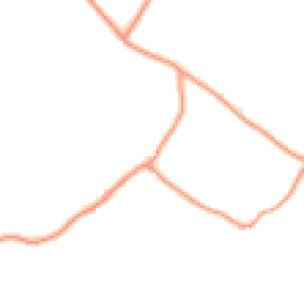 Daytime road noise heatmap for TN25 5LW