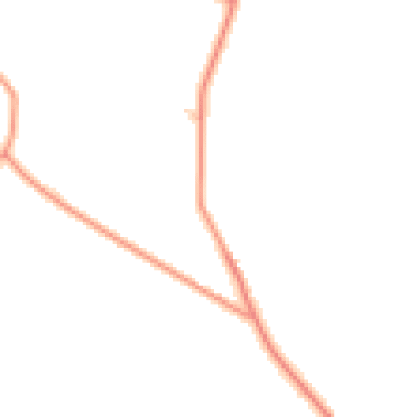 Daytime road noise heatmap for TN25 5NX