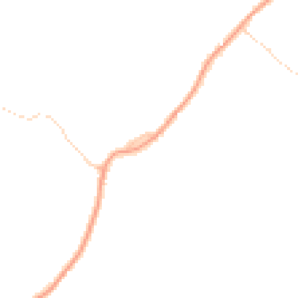 Daytime road noise heatmap for TN25 5PE