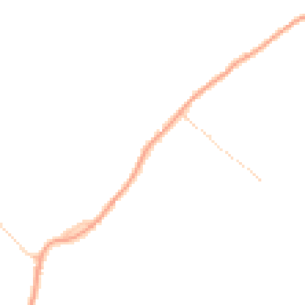 Daytime road noise heatmap for TN25 5PF