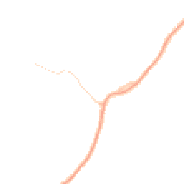 Daytime road noise heatmap for TN25 5PH