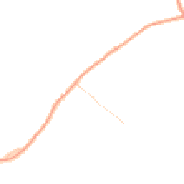 Daytime road noise heatmap for TN25 5PQ