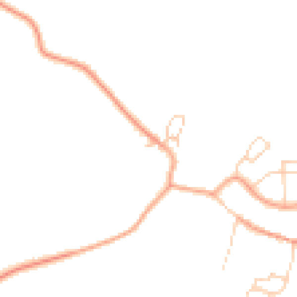Daytime road noise heatmap for TN25 5QA