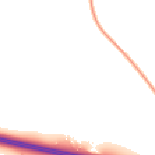 Night-time road noise heatmap for TN25 6DH