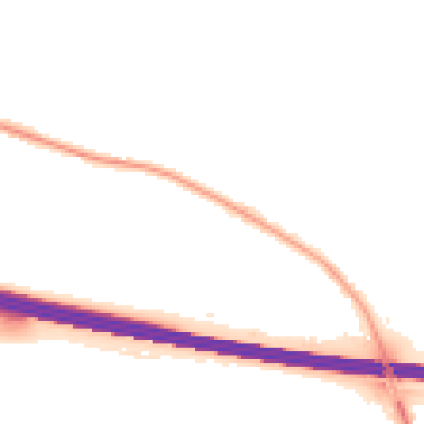 Night-time road noise heatmap for TN25 6FD