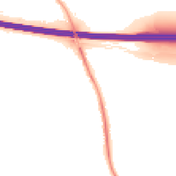Night-time road noise heatmap for TN25 6JS