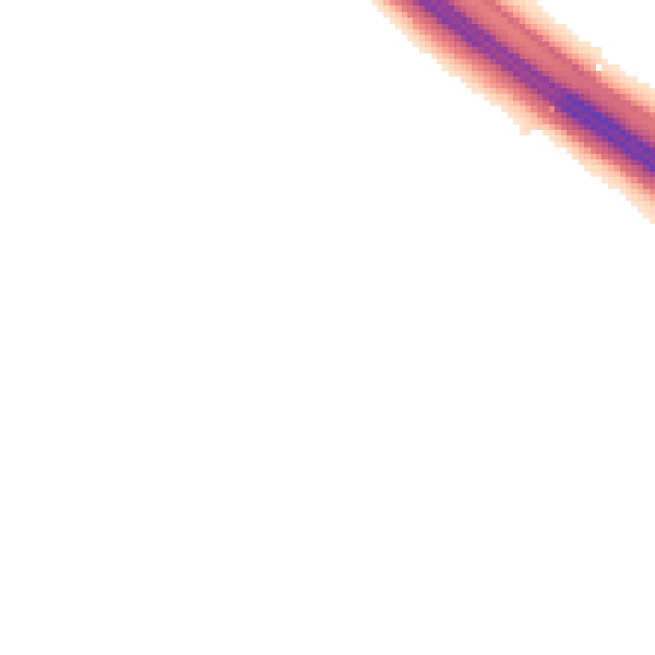 Night-time road noise heatmap for TN25 6NB