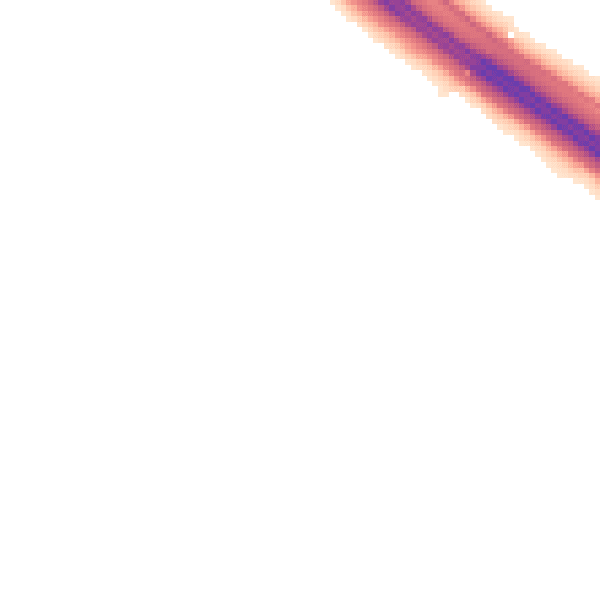 Night-time road noise heatmap for TN25 6NG