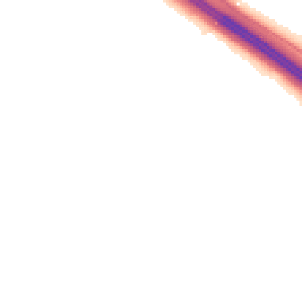 Night-time road noise heatmap for TN25 6NJ