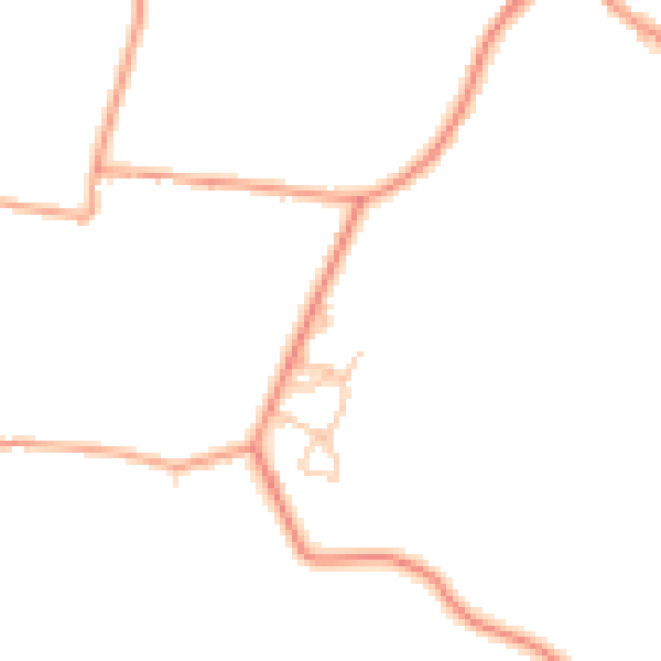 Daytime road noise heatmap for TN25 7BG