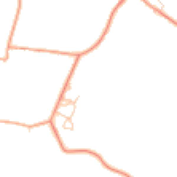 Daytime road noise heatmap for TN25 7BQ