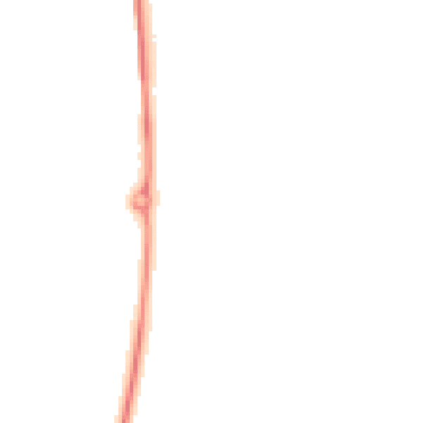 Night-time road noise heatmap for TN25 7EW