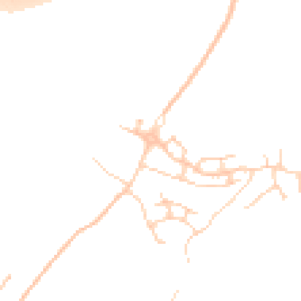 Daytime road noise heatmap for TN25 7FR