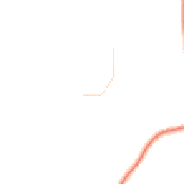 Daytime road noise heatmap for TN25 7JF