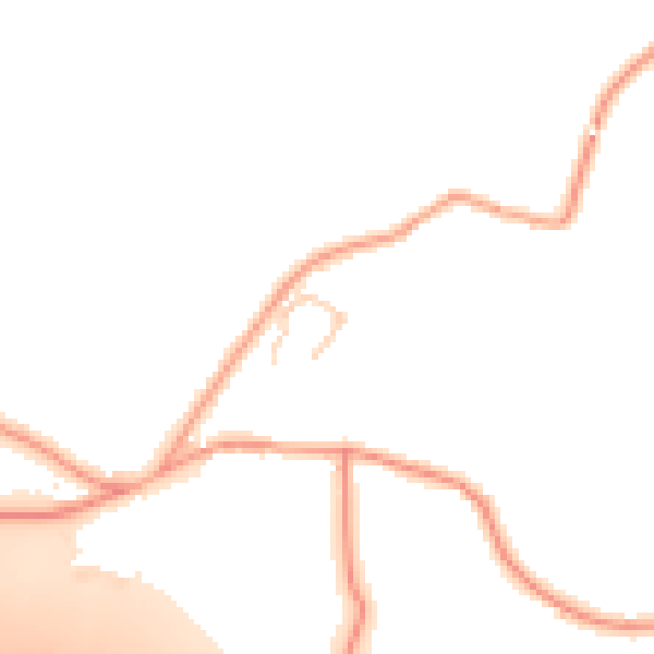 Daytime road noise heatmap for TN27 0BB