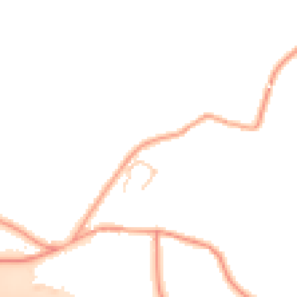 Daytime road noise heatmap for TN27 0BX