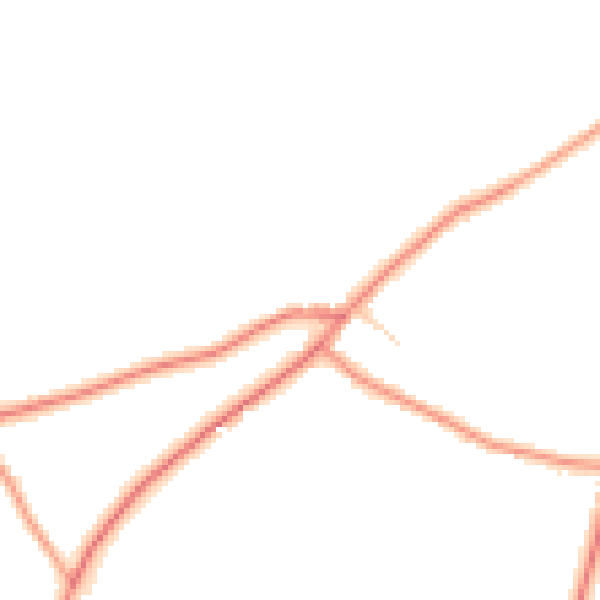 Daytime road noise heatmap for TN27 0EF