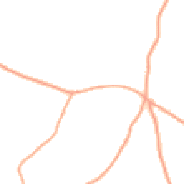Daytime road noise heatmap for TN27 0HL